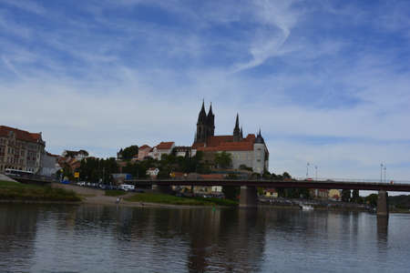 The castle of Meissenのeditorial素材