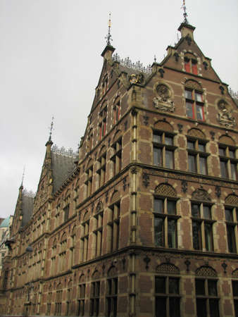 Old palace in The Hagueのeditorial素材