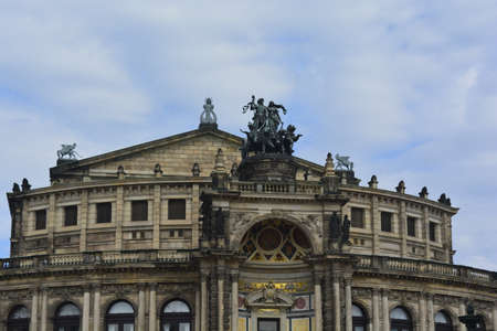 Dresden Semper Opera Houseのeditorial素材