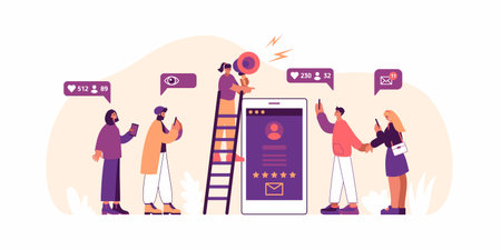 People following promotion campaign in social media