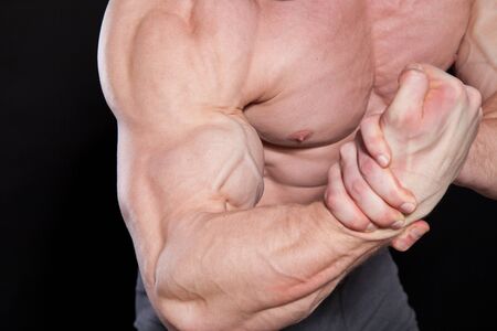 male bodybuilderの写真素材