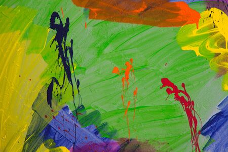wall with abstract pattern abstract drawing backgroundの写真素材