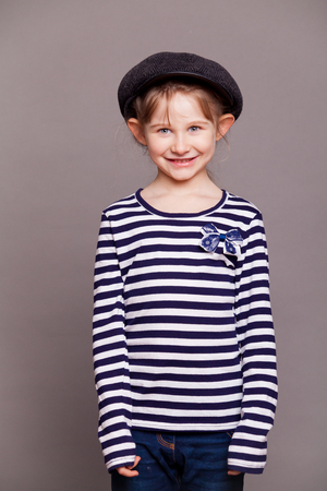 good fun girl in the foto Studioの写真素材