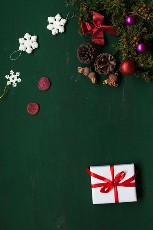 Christmas Decor Christmas decorations gifts toys tree snowflakesの写真素材