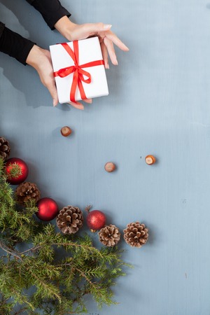 Christmas Decor winter Gifts Christmas decoration treeの写真素材