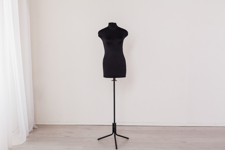 Black manikin for garment sewing workshop niceの写真素材