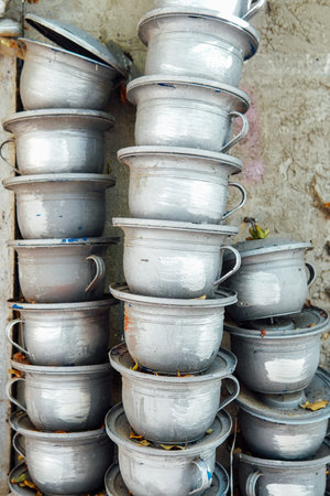 background of childrens pots for toilet kids