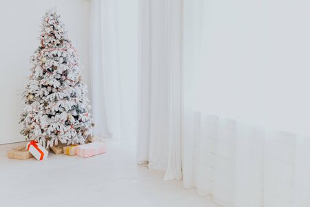 new year Christmas gifts holidays winterの写真素材