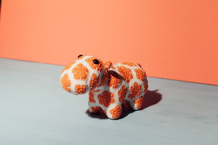 Little Hippo Soft Toy for Kids Likeの写真素材