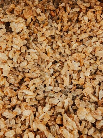 lots of raisin grapes for eating backgroundの写真素材