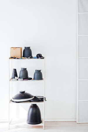 New Years Eve interior Christmas tree decor presents Decemberの写真素材