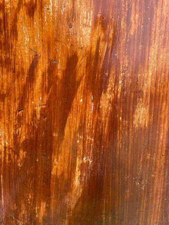 the wall is painted with orange paint texture as a background orange