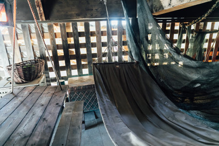 vintage ship pirates corsair journeyの写真素材