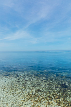 a sea nature sea travel walk calmの写真素材
