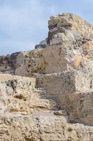 Archaeological excavations of the ancient city の写真素材