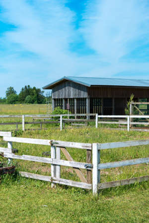 Picture of Old rural stable.の写真素材