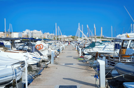 Many yachts and boats in the harbor.