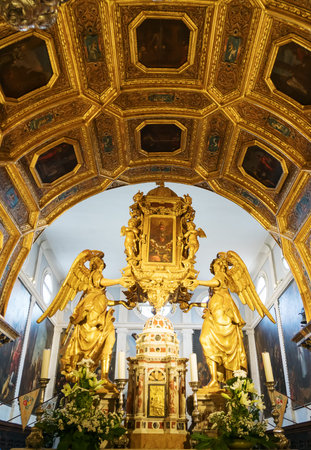 Split, Croatia, 19.06.2018 - Inside of Cathedral of Saint Domnius.のeditorial素材