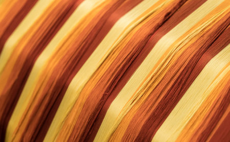 Lot of colorful wool threads.