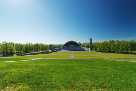 Tallinn Song Festival Grounds. Front view.