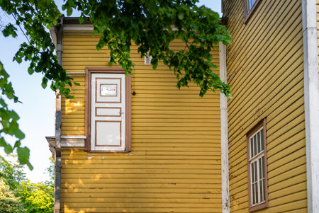 Absurd architectural fail with missing staircase.の写真素材