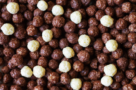 Background of tasty colorful candy. top view, copy space