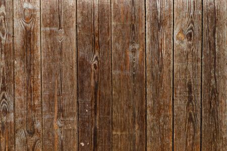 Macro texture of the wall of wooden boards of gray-brown colorの写真素材