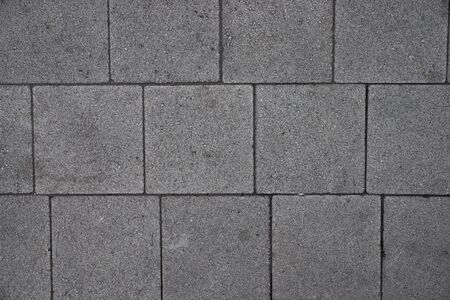 The texture of the grey paving slabsの写真素材