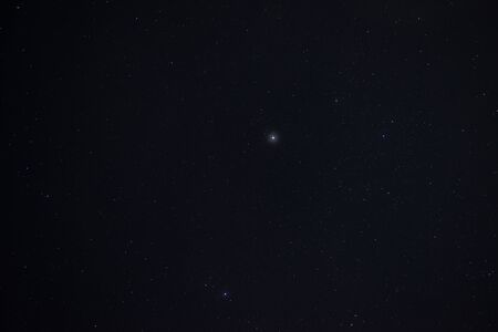 Stars in the night sky close upの写真素材