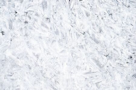 Texture macro photo of iceの写真素材