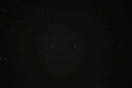 Starry sky on a summer nightの写真素材