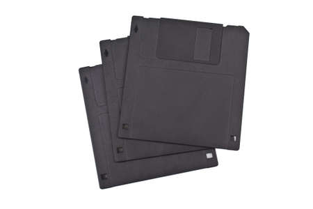 Three diskettesの写真素材