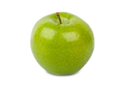Green appleの写真素材