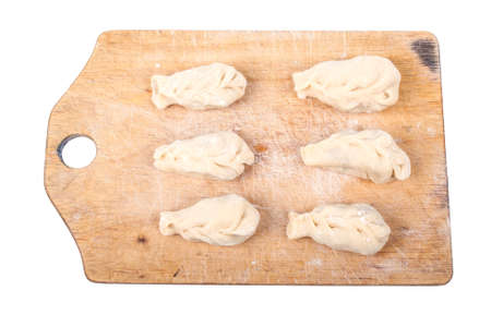 Russian house pelmeniの写真素材