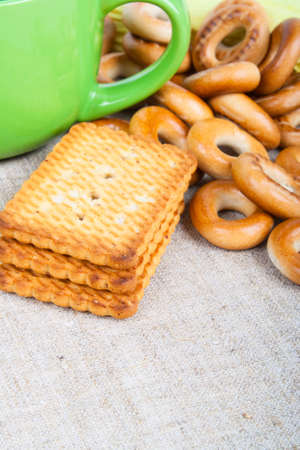 Cookies and dryingの写真素材