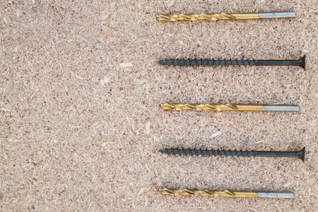 DIY tools sale copyspace screwdriver drill redecorating