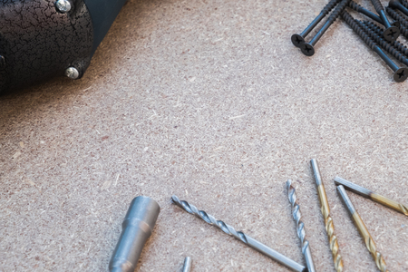 DIY tools sale copyspace screwdriver drill redecoratingの写真素材