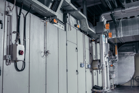 ac, air conditioning, plant room industrial ventilationの写真素材