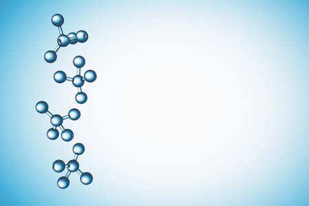 Abstract background . DNA molecule with Xの写真素材