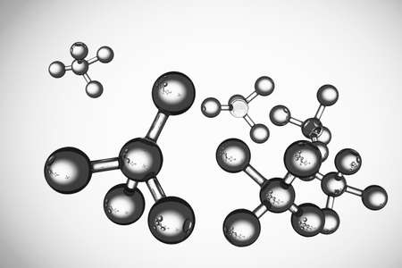 Abstract background . DNA molecule with X chromosomesの写真素材