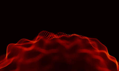 Abstract Red Geometrical Backgroundの写真素材