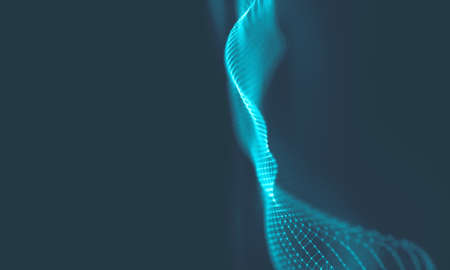 Abstract Blue Geometrical Backgroundの写真素材