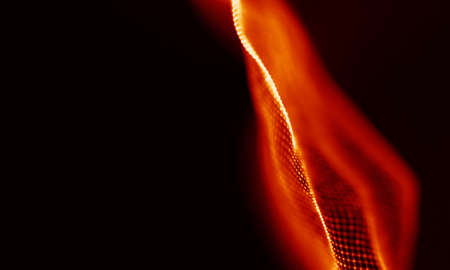 Abstract Red Geometrical Backgroundの写真素材