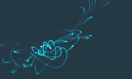 Abstract Blue Geometrical Backgroundの写真素材