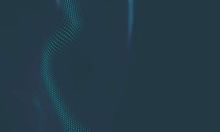 Abstract Blue Geometrical Backgroundの写真素材