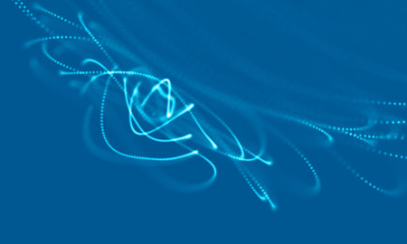 Abstract Geometrical Background ..Futuristic technology style. Neon Sign . HUD Element . Elegant ....
