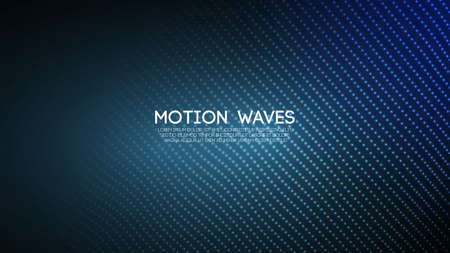 3D glowing abstract digital wave particles. Futuristic vector illustration. HUD element. Technology concept. Abstract background.のイラスト素材