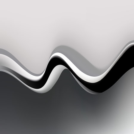 Abstract wave Vector Illustration for your designのイラスト素材