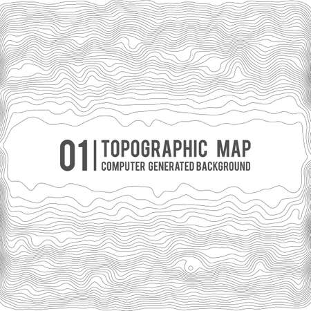 Topographic map contour background. Topo map with elevation. Contour map vector. Geographic World Topography map grid abstract vector illustration .の写真素材