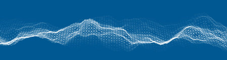 Music abstract background blue. Equalizer for music, showing sound waves with music waves, music...
